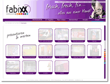 Tablet Screenshot of fabixx.de